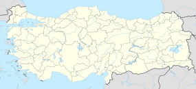 Kentin Türkiye haritasındaki konumu.