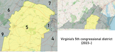 Virginia's 5th congressional district (from 2023).png