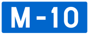 M-10 highway shield}}