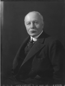 William Bridgeman jako první lord admirality (1926)