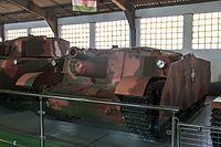 クビンカ戦車博物館に展示されているズリーニィ II