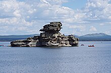 "The Sphinx" Rock Formation at Borovoye, Kazakhstan (7379961056).jpg