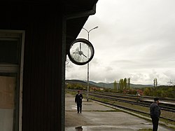 Train station in Zajas
