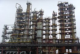 Raffinerie spécialisé en production de GNL.