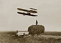 Le Wright Flyer d'Orville et Wilbur Wright à Pau en 1908