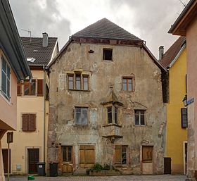 Image illustrative de l’article Maison au 17, rue Curiale à Thann