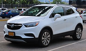 Buick Encore «Preferred» 1.4 λίτρων, μοντέλο του 2017, στη Νέα Υόρκη, σε φωτογραφία του 2019.