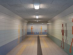 Hoogeveen, Fußgängertunnel