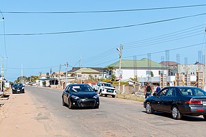 A neighborhood in Teshie