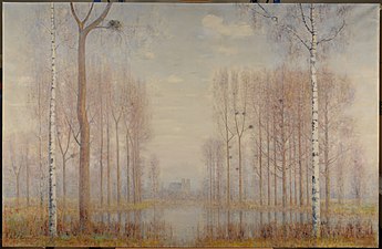 Paysage champenois[17], Reims musée des Beaux-Arts