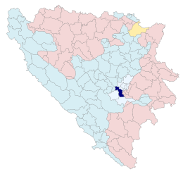 Ilidža – Mappa