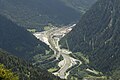 The Brenner Pass from the north side