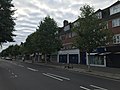 Shops along Burnt Ash Lane