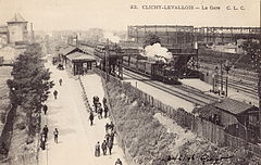 CLICHY-LEVALLOIS - La Gare