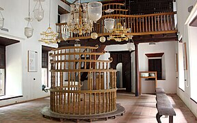 La synagogue de Chendamangalam, un lieu de culte de la communauté juive malabarie.