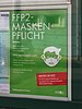 Information zur Tragepflicht einer FFP2-Maske in Graz.