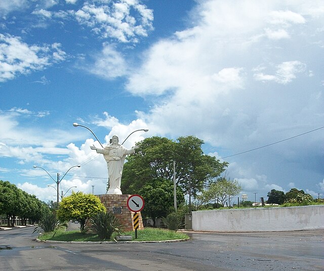 Entrada da cidade de Bento de Abreu