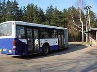 15., 18. un 31. autobusu maršruta galapunkts Dārziņos