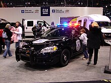 A Chevrolet Impala 9C1 displayed at the 2008 Chicago Auto Show DSC02949 (2281392814).jpg