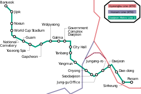 Image illustrative de l’article Métro de Daejeon