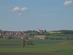 Skyline of Ehingen am Ries