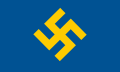 Bandera del Partido Nacionalsocialista Obrero de Suecia