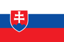 Bandera de Eslovaquia. Slovensko vlajka.