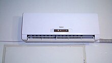 Evaporator, indoor unit, or terminal, side of a ductless split-type air conditioner GALANZ II.jpg