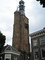Ronde traptoren aan de Gasthuistoren te Zaltbommel