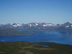 Gullesfjorden med Godfjorden i baggrunden