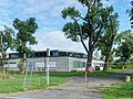 Flugzeughalle (Hangar) einer Kaserne