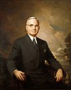 Official White House portrait of Harry Truman