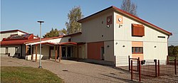 Herajoen koulun vuonna 1986 valmistunut laajennusosa.