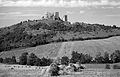 Blick auf die Burgruine (1959)