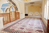 Интерьер новой мечети