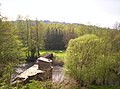 Vista parcial da Insua Grande pertencente á aldea de Burneiros (Lugo).