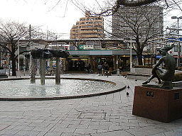 Utgång från Itabashi järnvägsstation