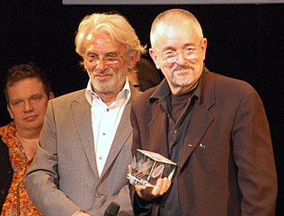 Jean-Jacques Beineix rep l'Étoile d'honor a les Étoiles d'Or del cinrma francès rl 2009.