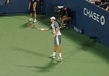 Isner at the 2007 US Open John Isner 2007 US Open.JPG