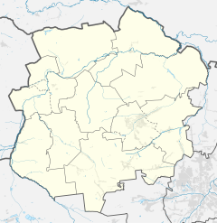 Mapa lokalizacyjna powiatu kłobuckiego