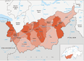 Bezirke des Kantons Wallis bis 31. Dezember 2016