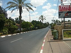 Straße in Kfar Malal