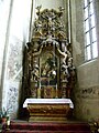 Altar dengan Tiga Orang Majus, dipahat oleh Johannes Nachtigall (1717–1761), dilukis oleh Franz Anton Maulbertsch (1724–1796).