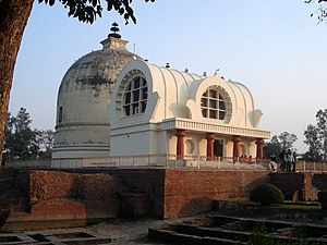 The Parinirvana Temple with the Parinirvana St...