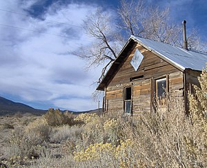 Abandoned house in Lida, Nevada.