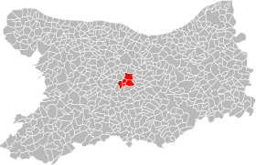 Localisation de Communauté de communes de la Vallée de l'Orne