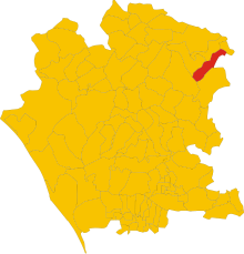 Localisation de San Potito Sannitico