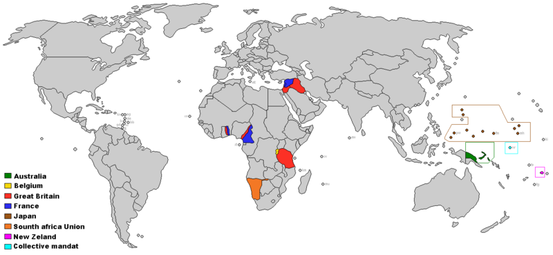 File:Map of league of nations mandate.png