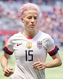 Megan Rapinoe en 2019