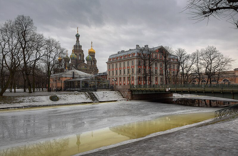 22. Набережная Мойки и Спас-на-Крови в Санкт-Петербурге